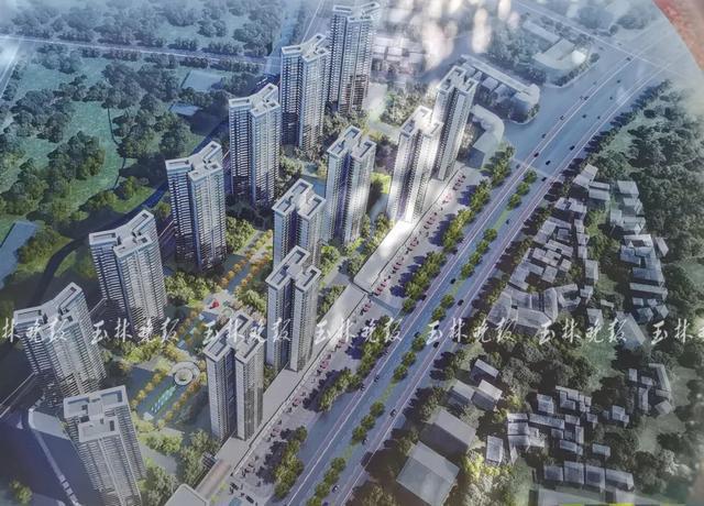 PP电子 PP电子平台效果图流出！玉林建材市场原址将这样建……(图2)