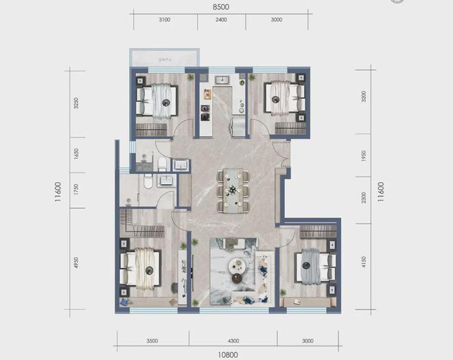 PP电子 PP电子平台中建玖玥府售楼处电话-中建玖玥府官方发布-详情简介(图13)